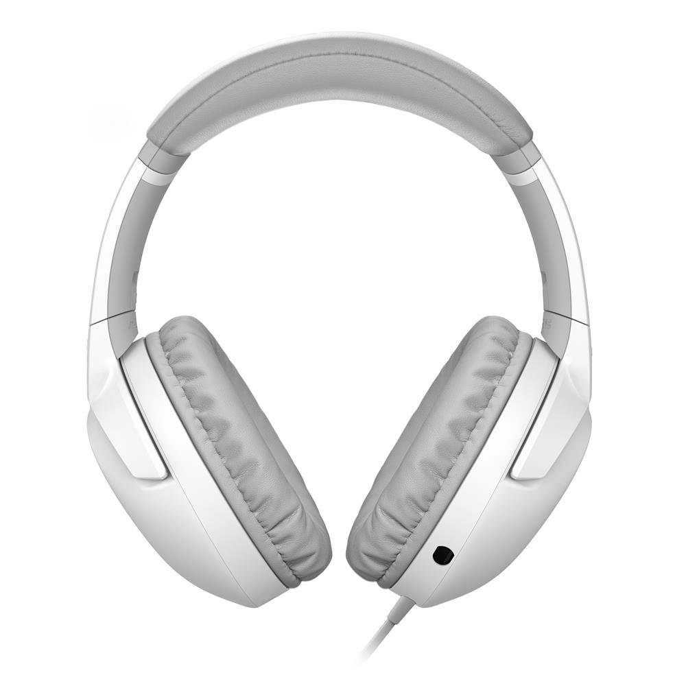 Asus ROG Strix Go Core Moonlight White Gaming-Headset (kabelgebunden, 3,5mm-Klinkenstecker, leicht, Weiß)