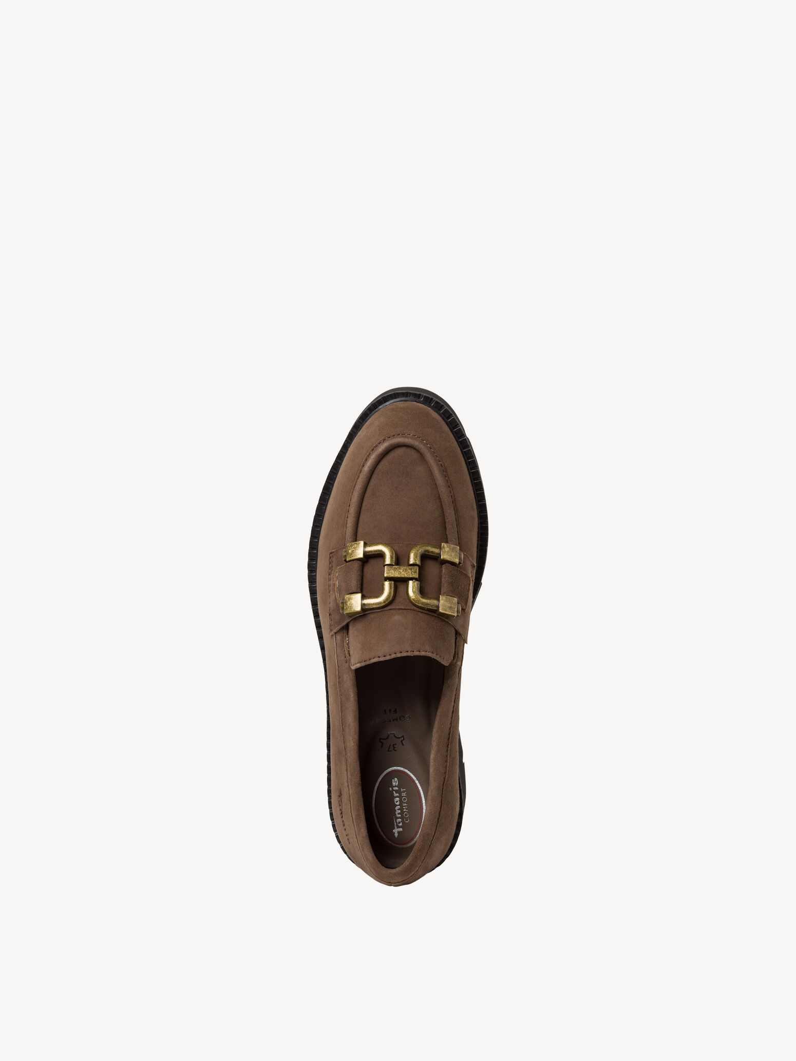 Slipper en cuir - marron