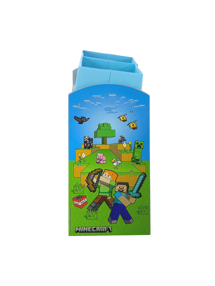 Minecraft MINECRAFT - Spieleregal, Bücherregal, Aufbewahrung günstig kaufen onesize