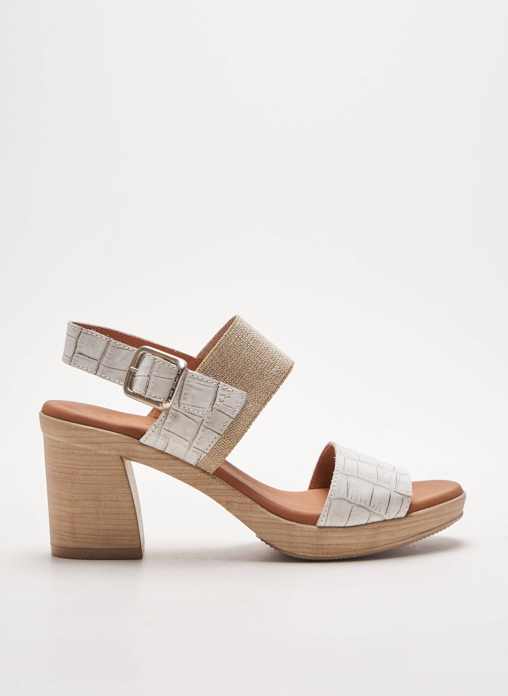 Paula Urban Sandales Nu Pieds Femme couleur beige