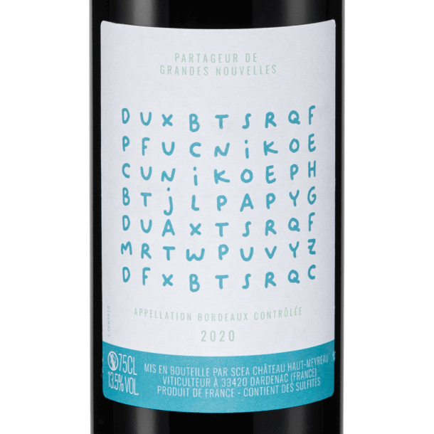 Cuvée Futur Papy - AOP Bordeaux Rouge Château Haut Meyreau 2020