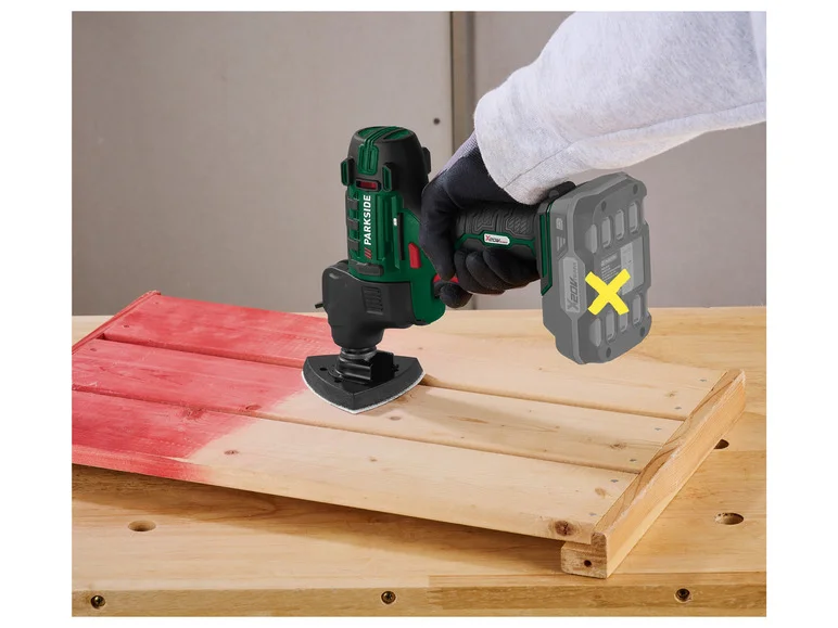 PARKSIDE® Appareil combina 3 e 1 sem PKGA 20-Li C2, 20 V