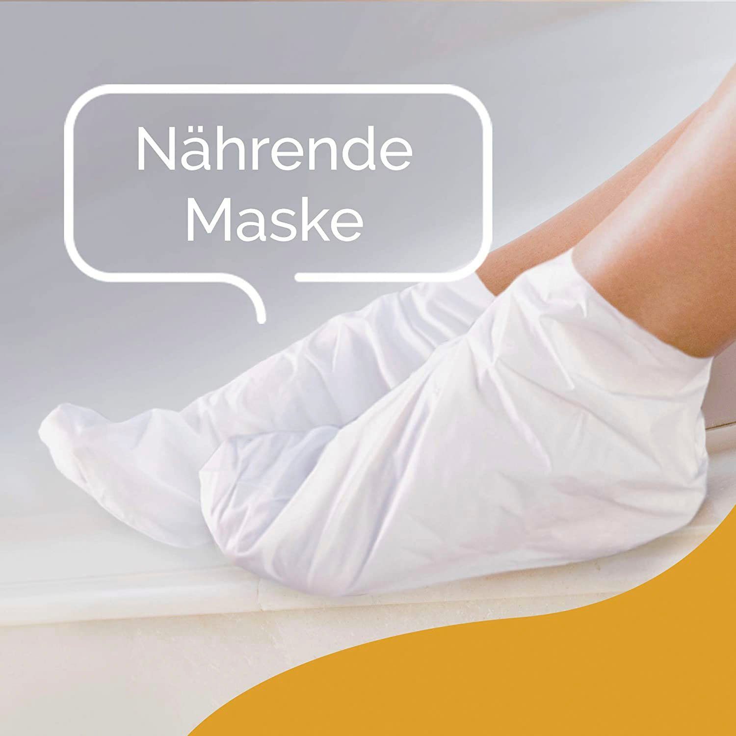 Scholl Fußmaske ExpertCare, mit 3 wertvollen Ölen in Socken intensiv pflegend