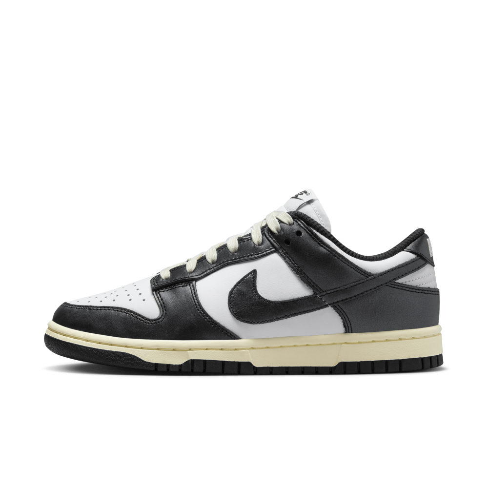 Nike Dunk Low PRM Premium WMNS Vintage Panda FQ8899-100 / weiss