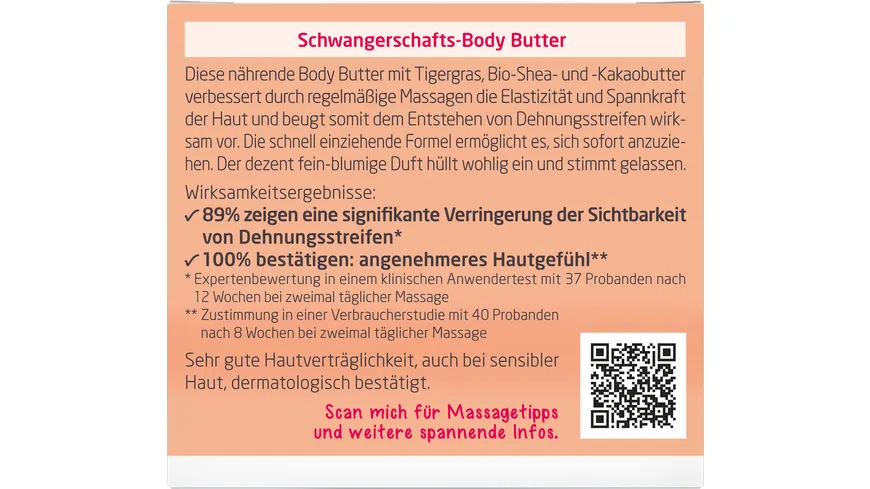 WELEDA MAMA Schwangerschafts-Body Butter 150 ml