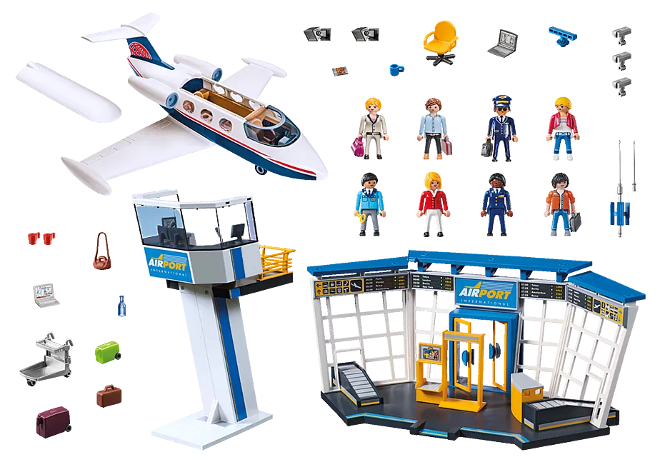 Airport with Plane