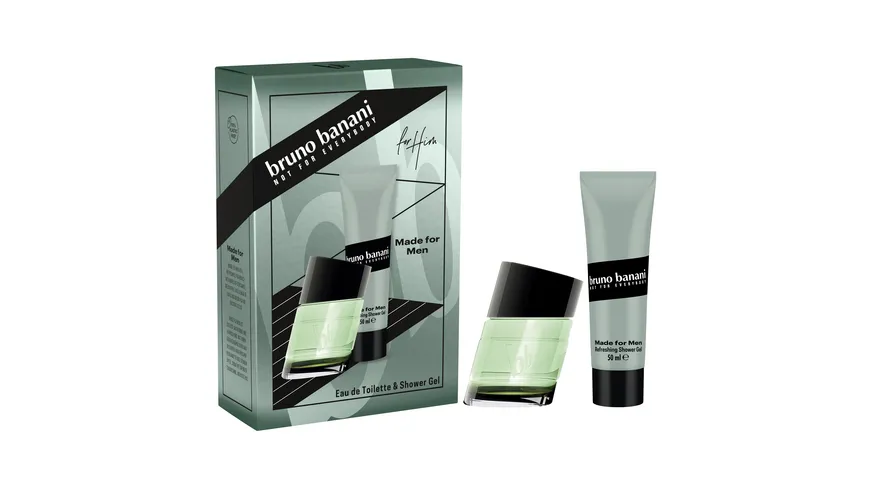 bruno banani Made for Men Eau de Toilette + Duschgel Geschenkpackung