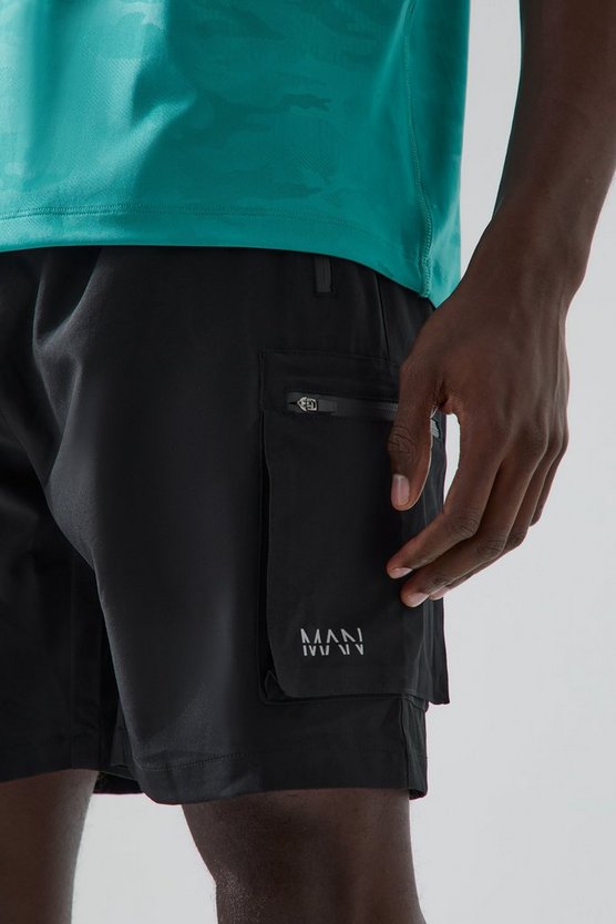 Man Active Cargo-Shorts