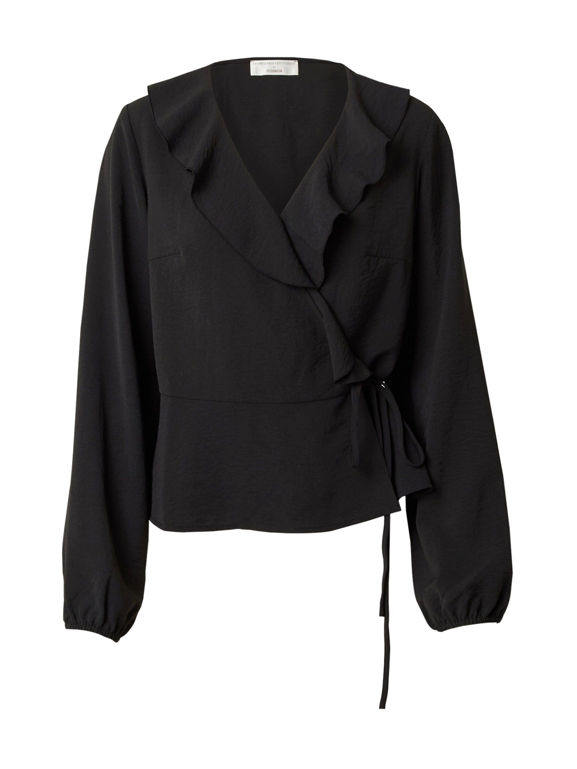 Guido Maria Kretschmer Women Funktionsbluse (1-tlg) Rüschen, Wickel-Design