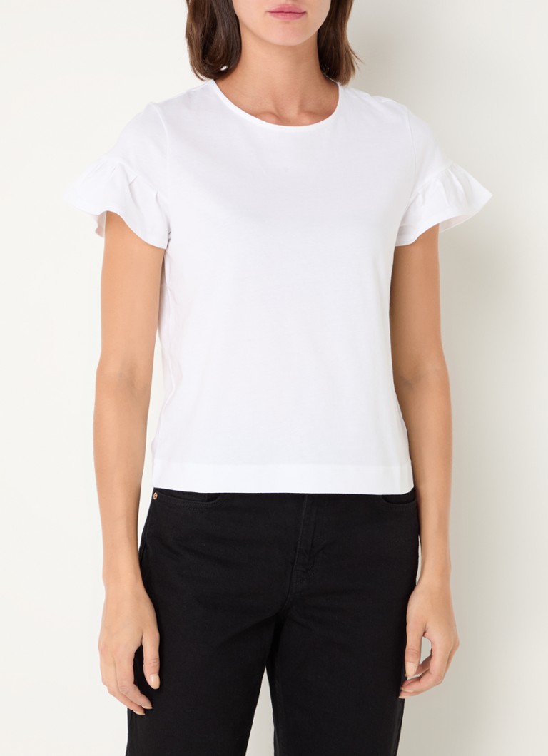 Benetton T-shirt with ruffles