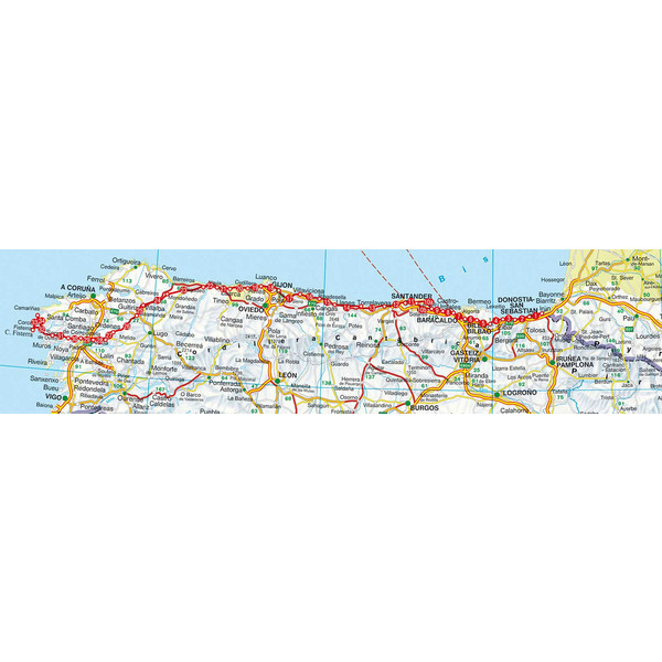 BVR JAKOBSWEG CAMINO DEL NORTE - Wanderführer