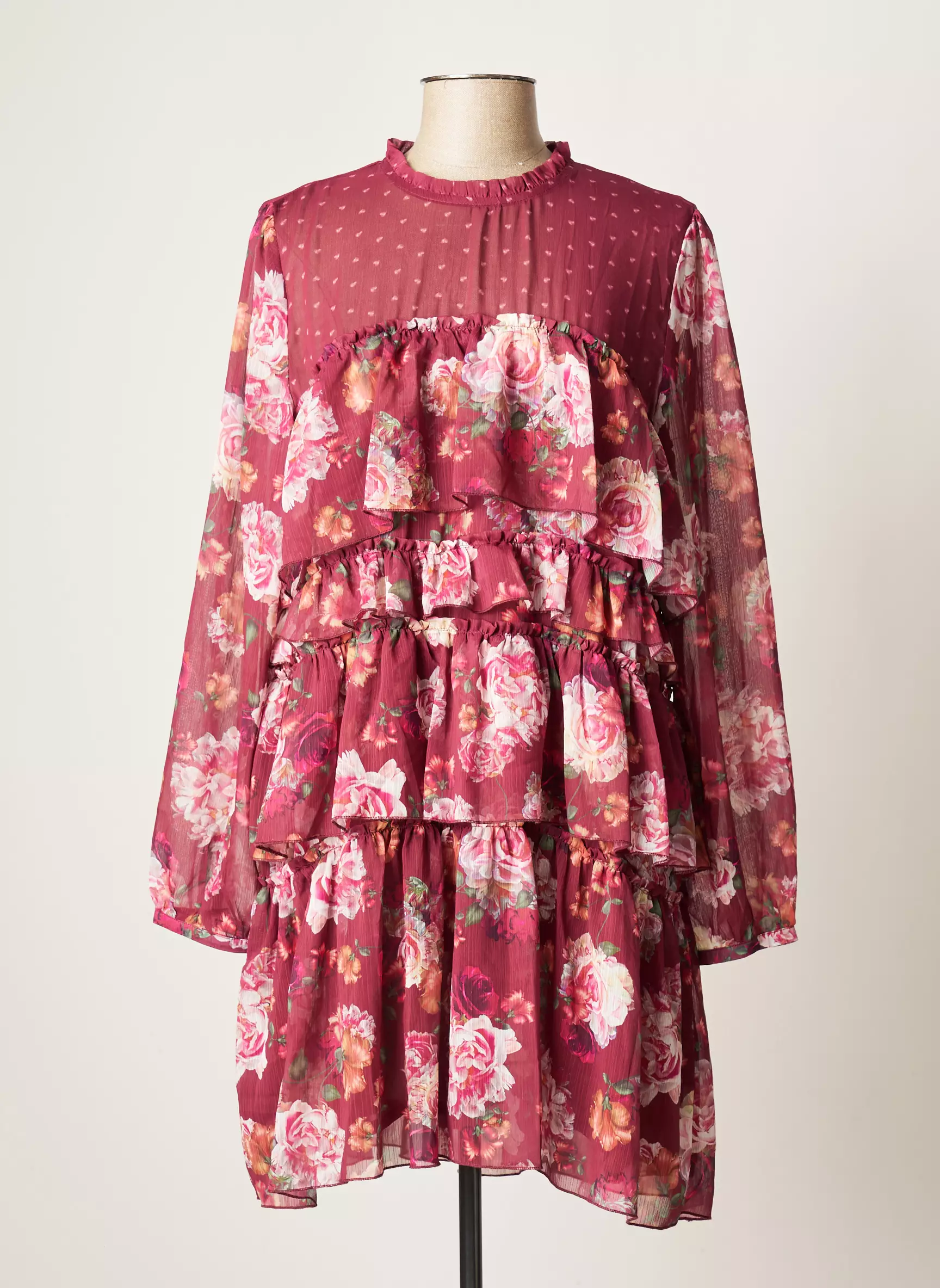Smash Wear Robes Courtes Femme couleur rouge