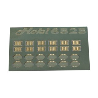 Kanaldeckel H0, 12 Kanaldeckel, 12 Einlaufgitter
