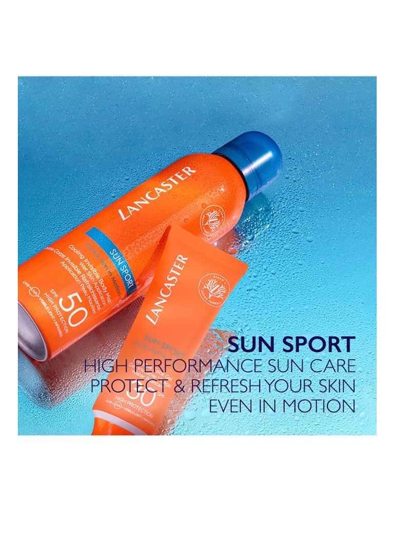 Lancaster Sun Sport SPF 30 Gel Invizibil pentru Față – cremă de față cu protecție solară