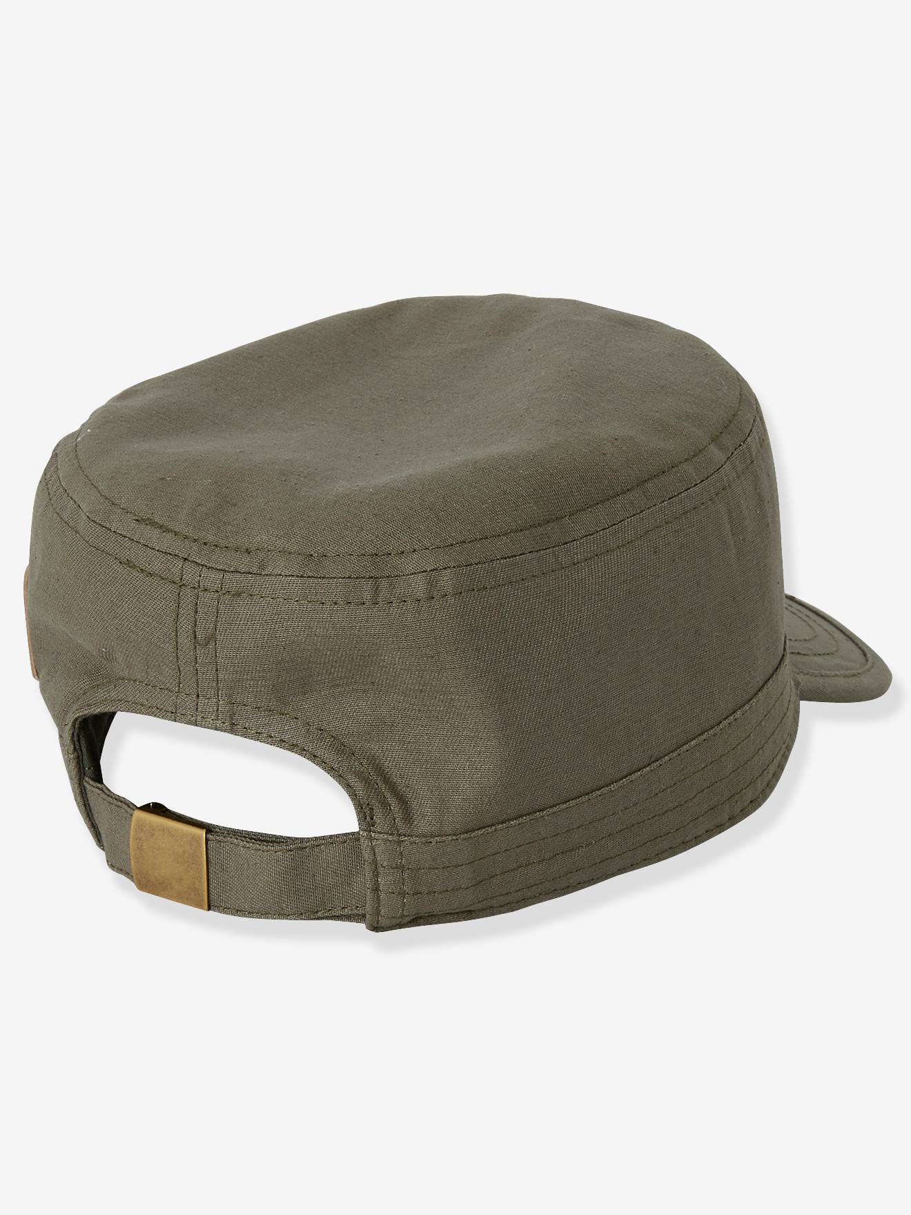 Casquette baroudeur garçon kaki