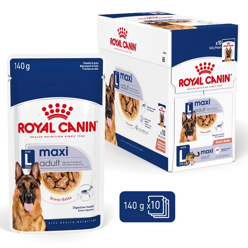 Royal Canin Maxi Adult in Soße zu TOP-Preisen