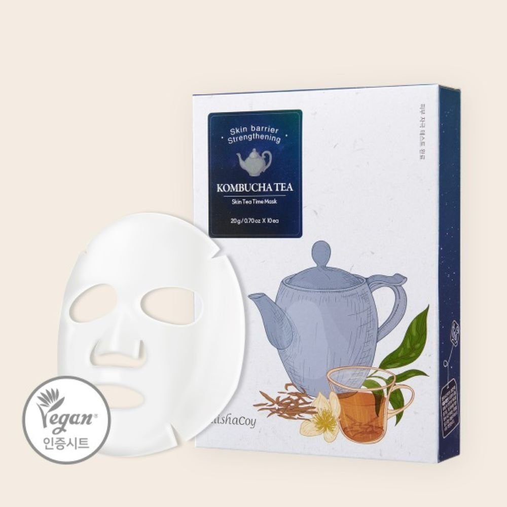ElishaCoy Gesichtsmaske ElishaCoy Skin Tea Time Mask – Kombucha Tea 20g, 1-tlg.