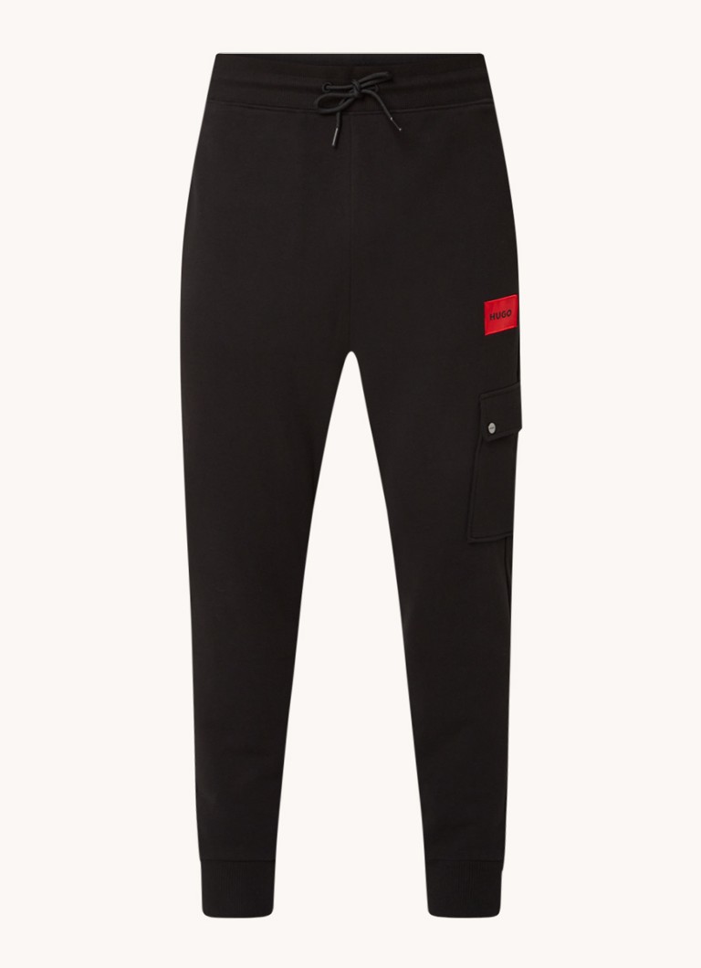 Pantaloni de trening HUGO BOSS slim fit cu buzunar cu clapă