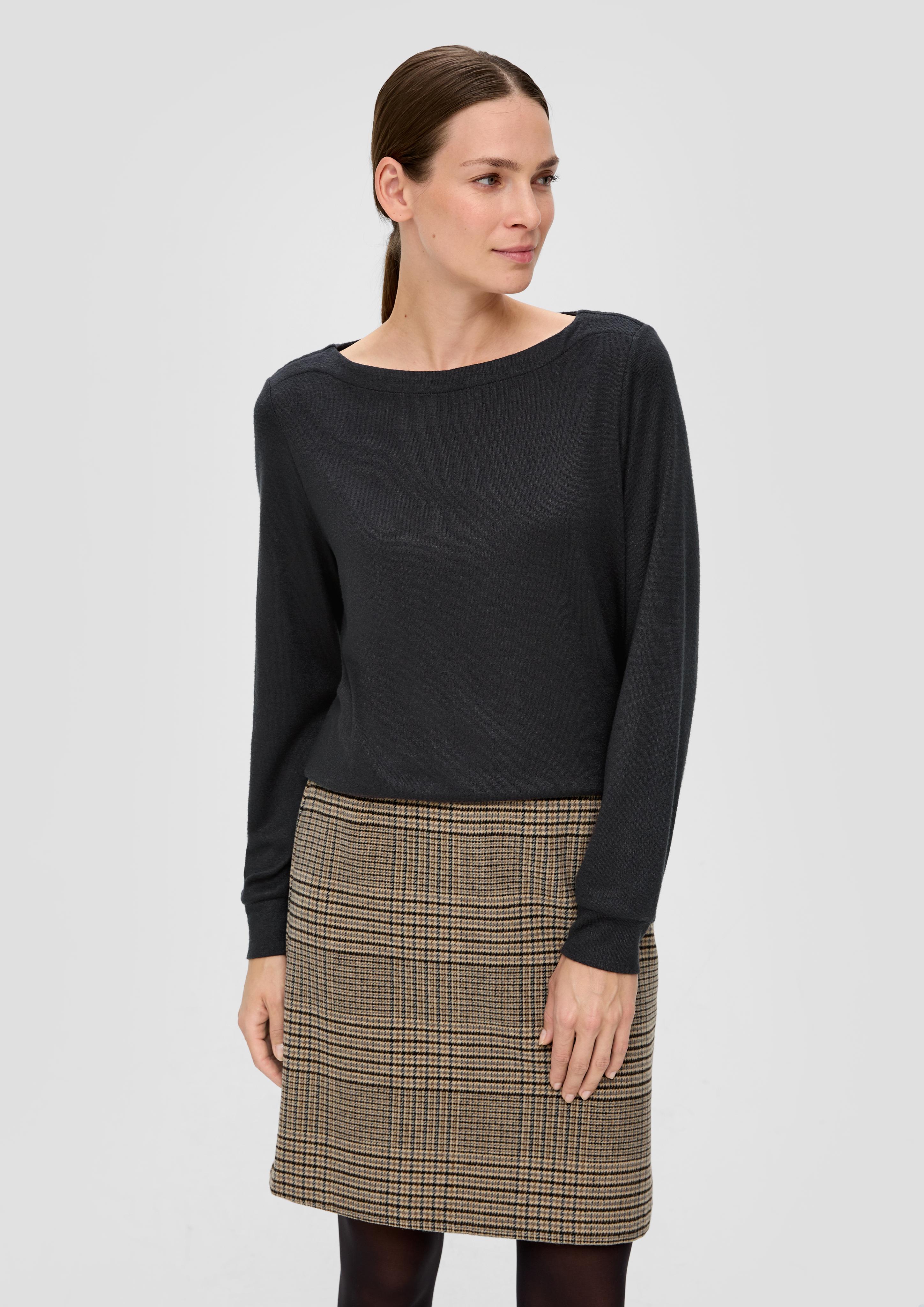 Longsleeve aus Viskosemix  2137118-9898