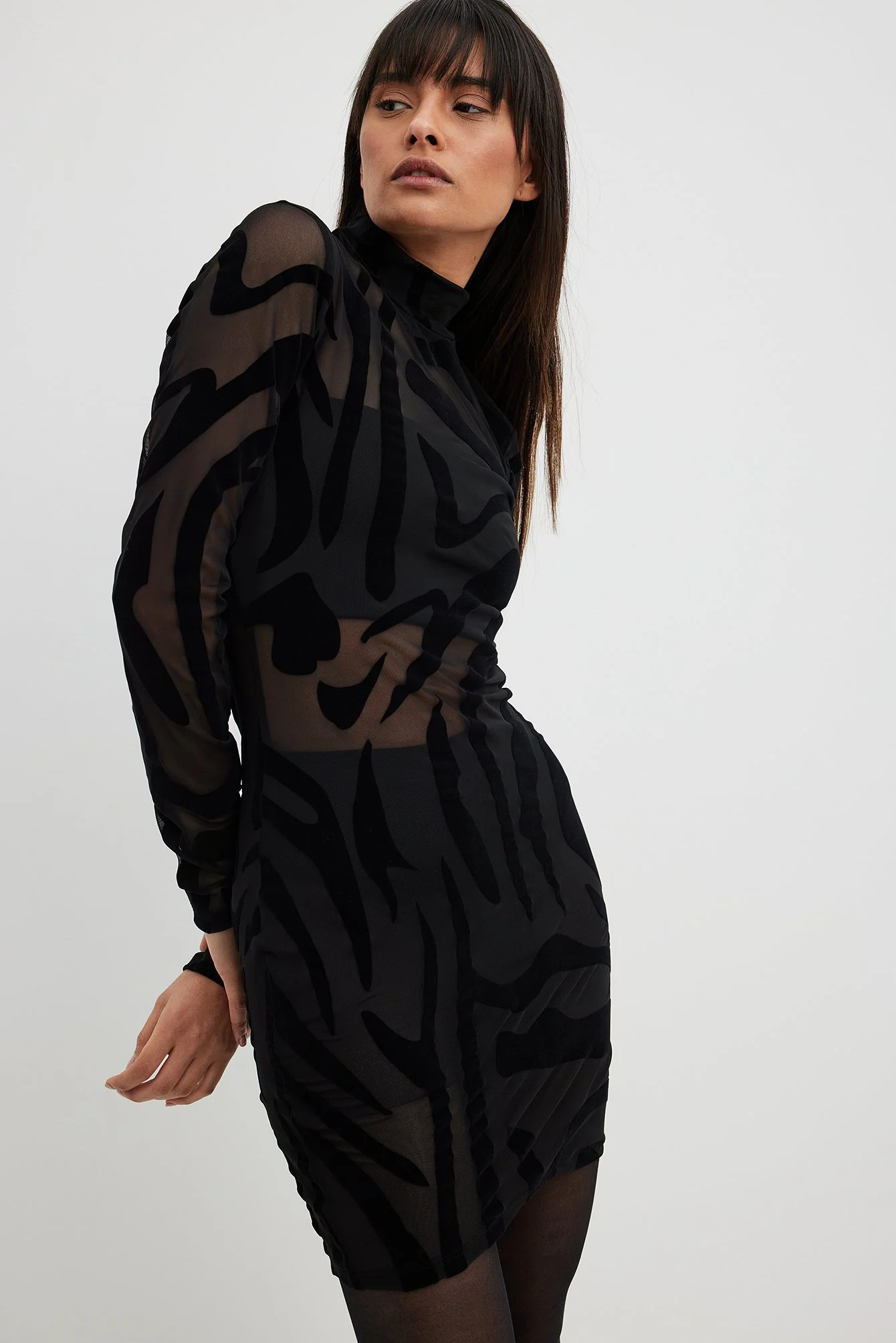 Netzkleid Burn Out