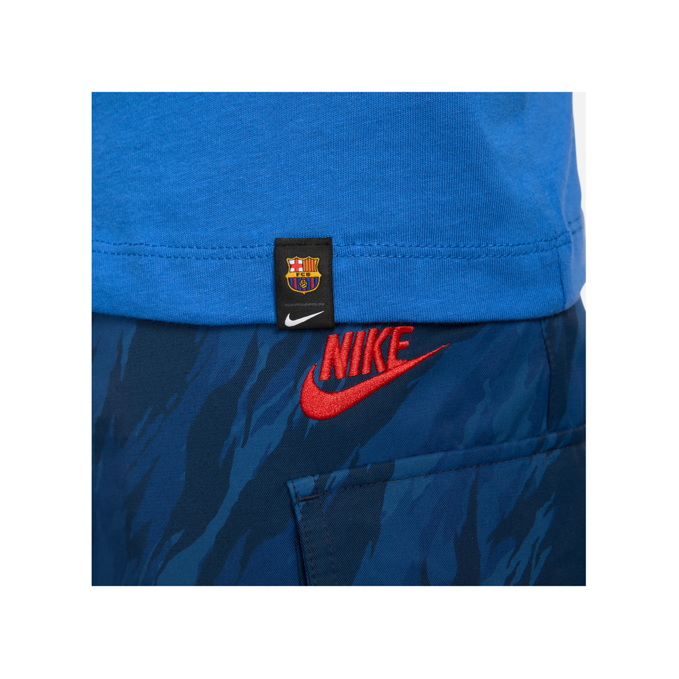 Nike FC Barcelona Swoosh T-Shirt Blau F403