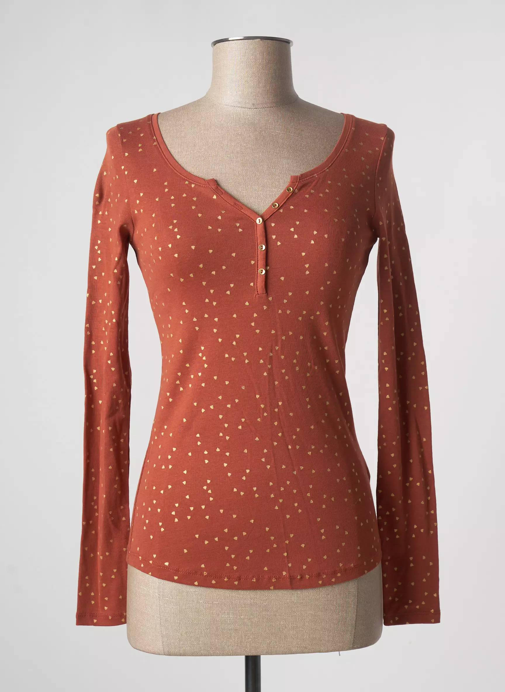 Camaieu Tshirts Femme couleur marron