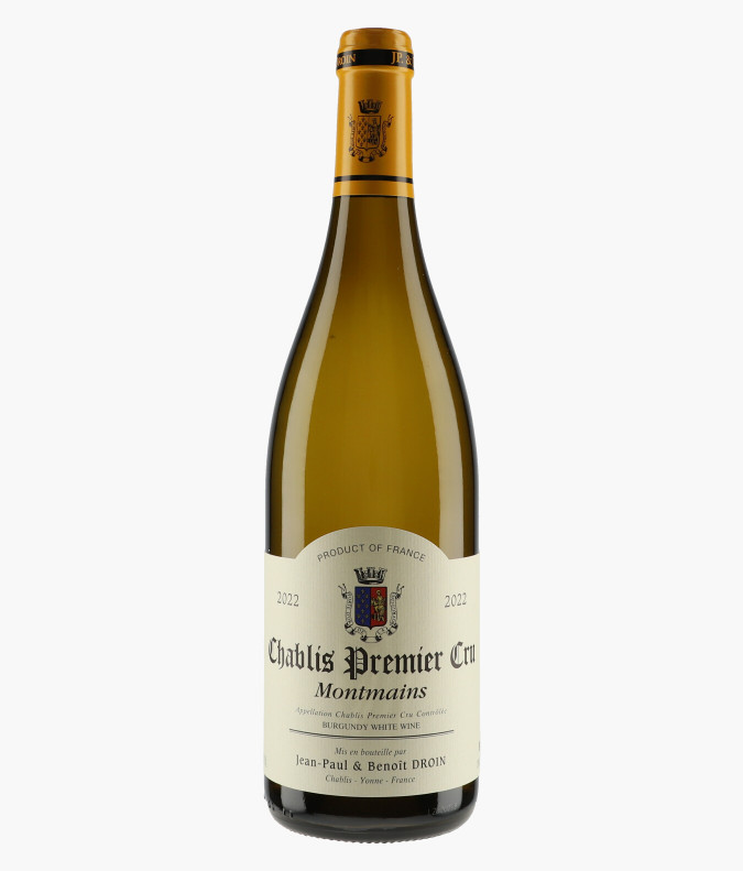 Chablis 1er Cru Montmains 2022DROIN JEAN PAUL & BENOIT