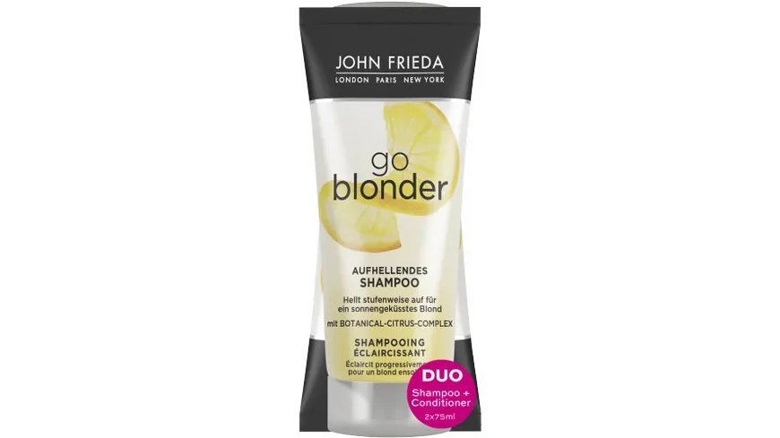 JOHN FRIEDA go blonder Duo Shampoo + Condtioner 150 ml