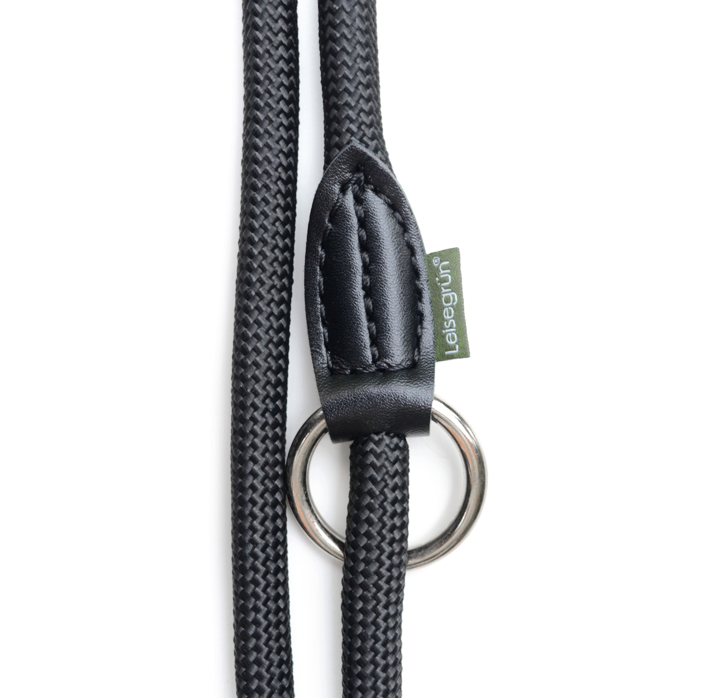 Leisegrün Hundeleine Hundeleine für große Hunde, Hundeleine 3m aus Nylon verstellbar, Nylon (Modell Derby)