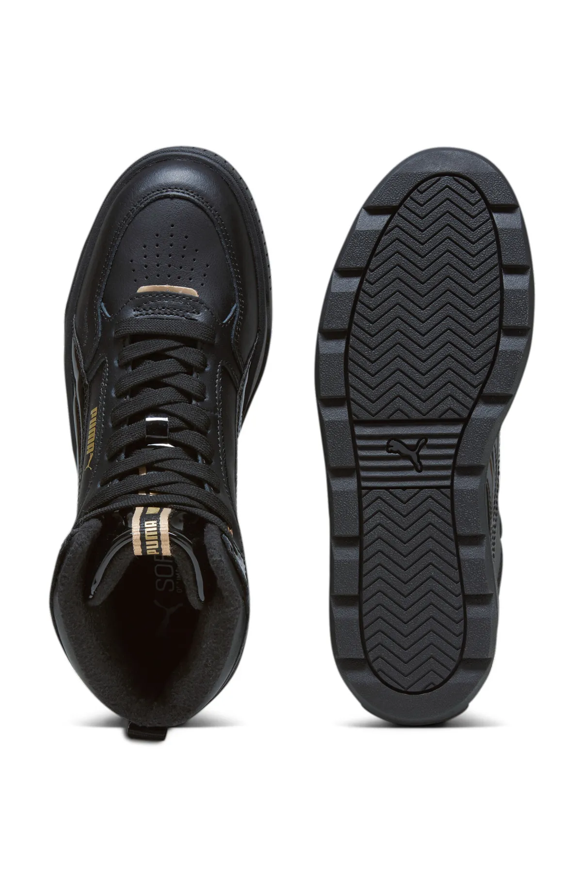 Puma  Sneaker - Schwarz - Flacher Absatz
