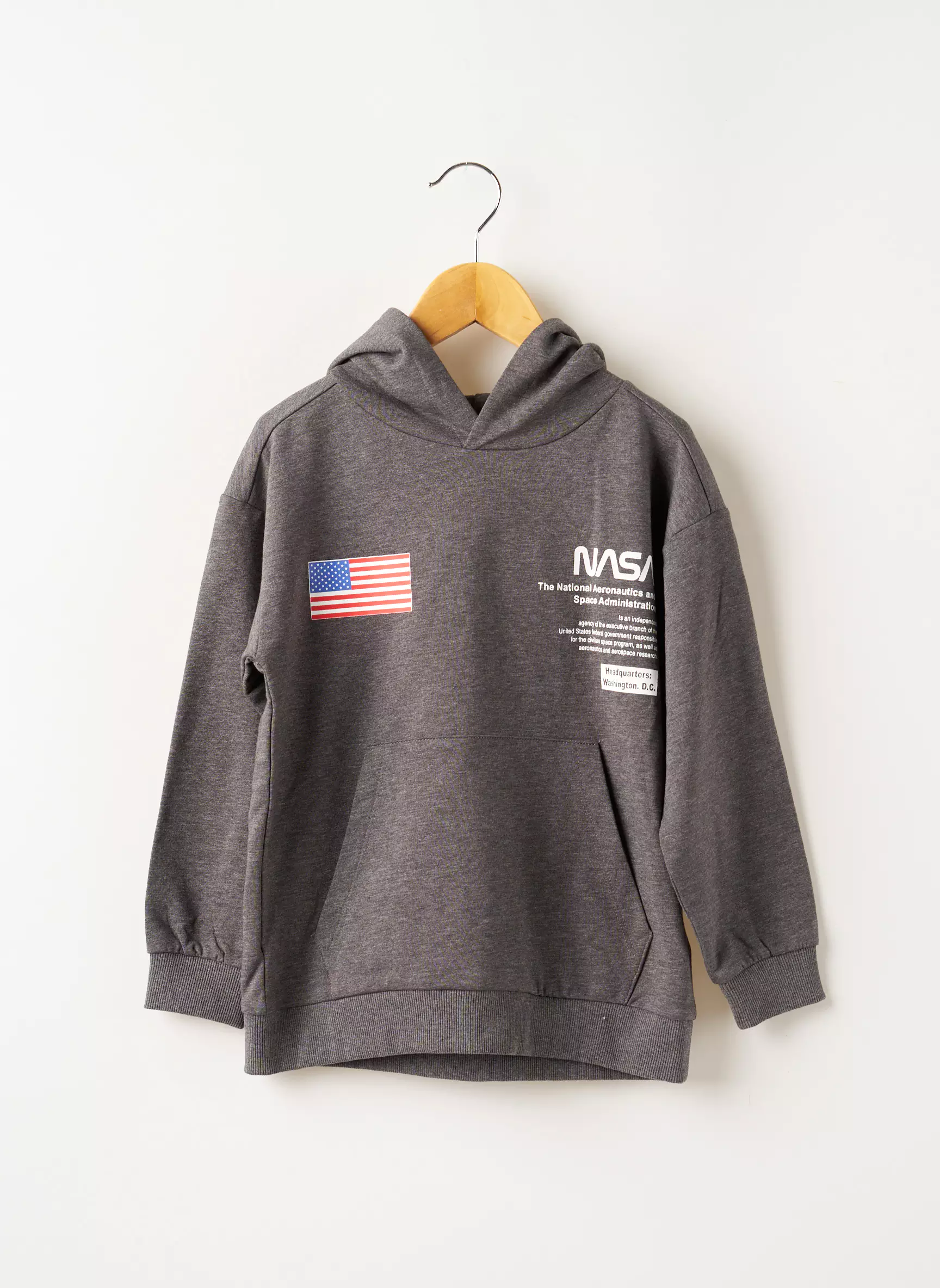 Name It Sweat Capuche Garcon couleur gris