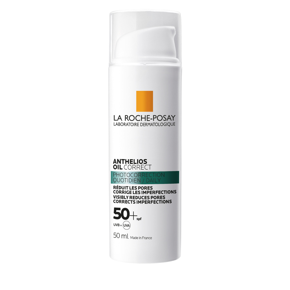 La Roche-Posay Anthelios Crème solaire visage réduit les pores et corrige les imperfections SPF50