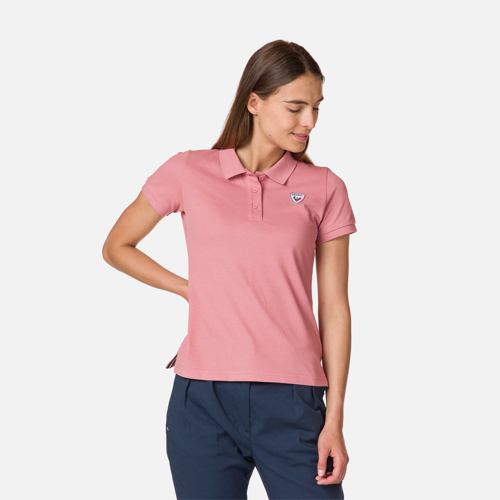 Polo Logo Femme