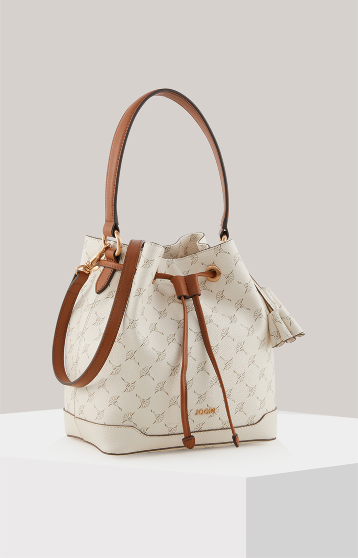 Bucket-Bag Cortina Franziska in Offwhite