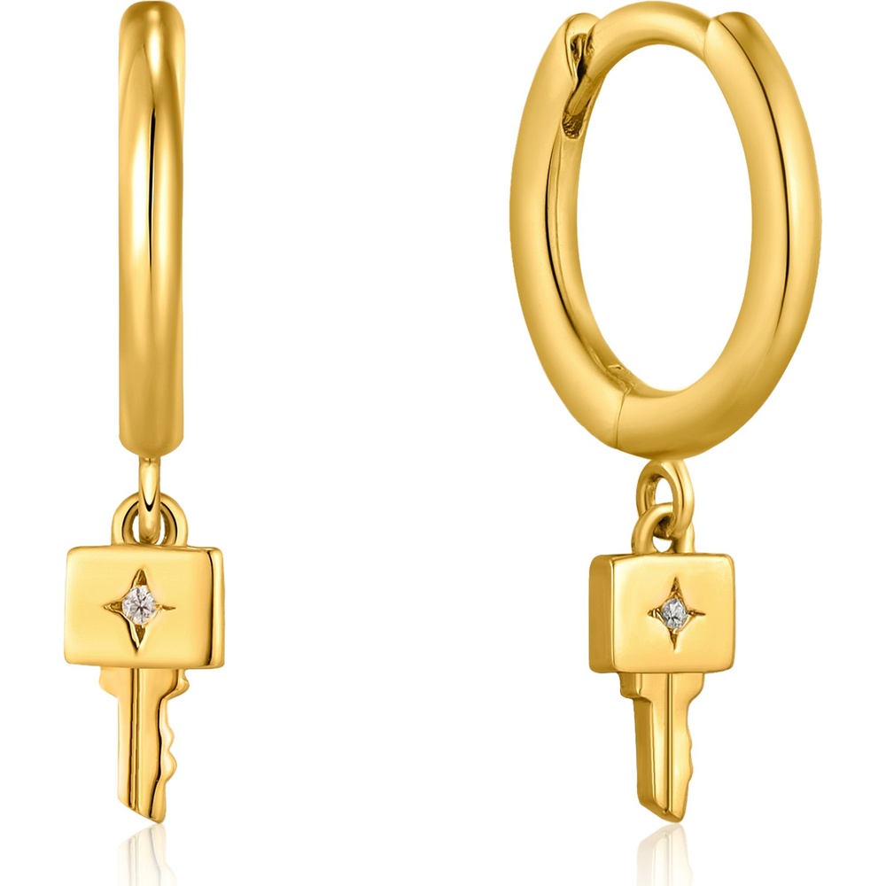 Ania Haie Créoles 925 Argent Boucles d'oreilles