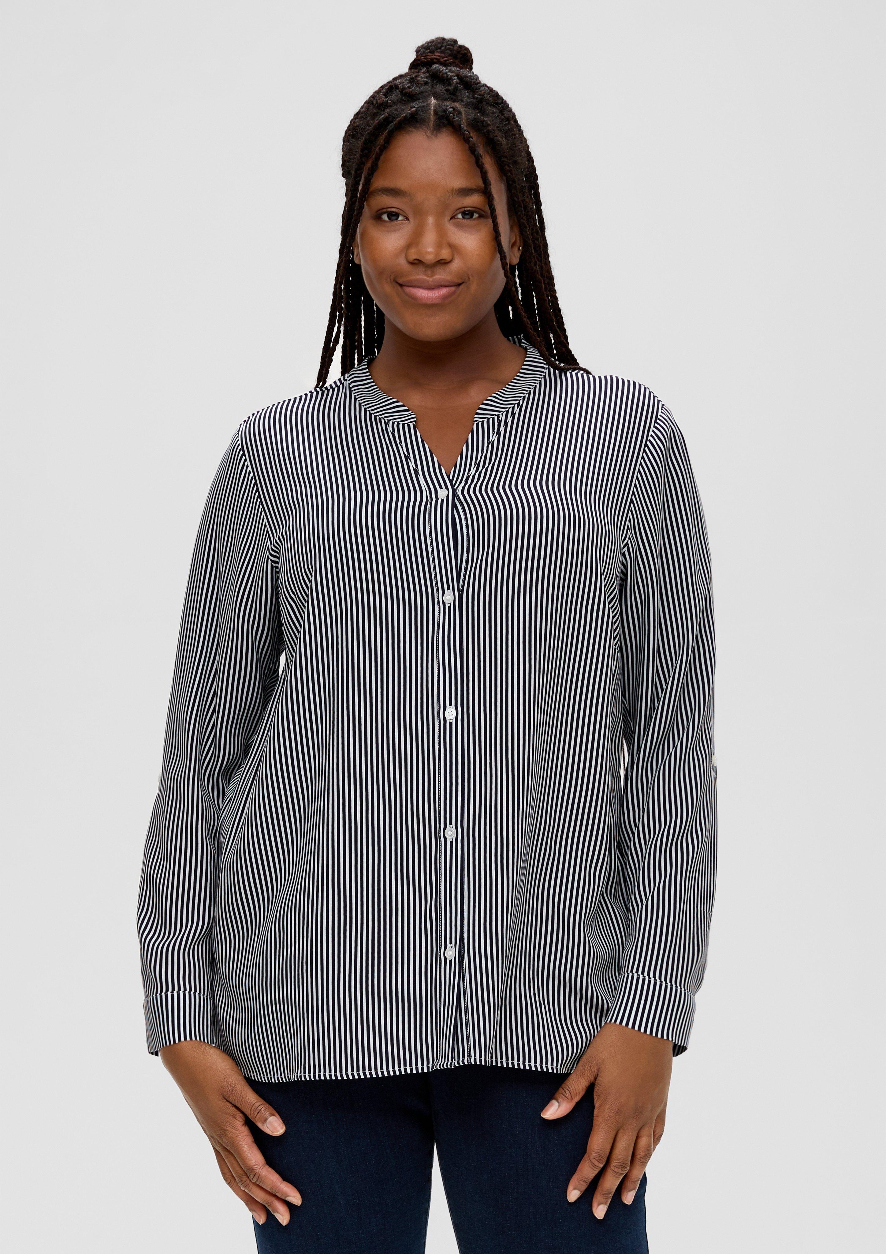 Viskosebluse mit Tunika-Ausschnitt  2136039-59G1