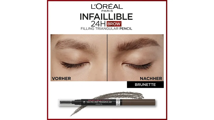 L'ORÉAL PARIS Infaillible Brow Triangular 5.0 - Light Brunette