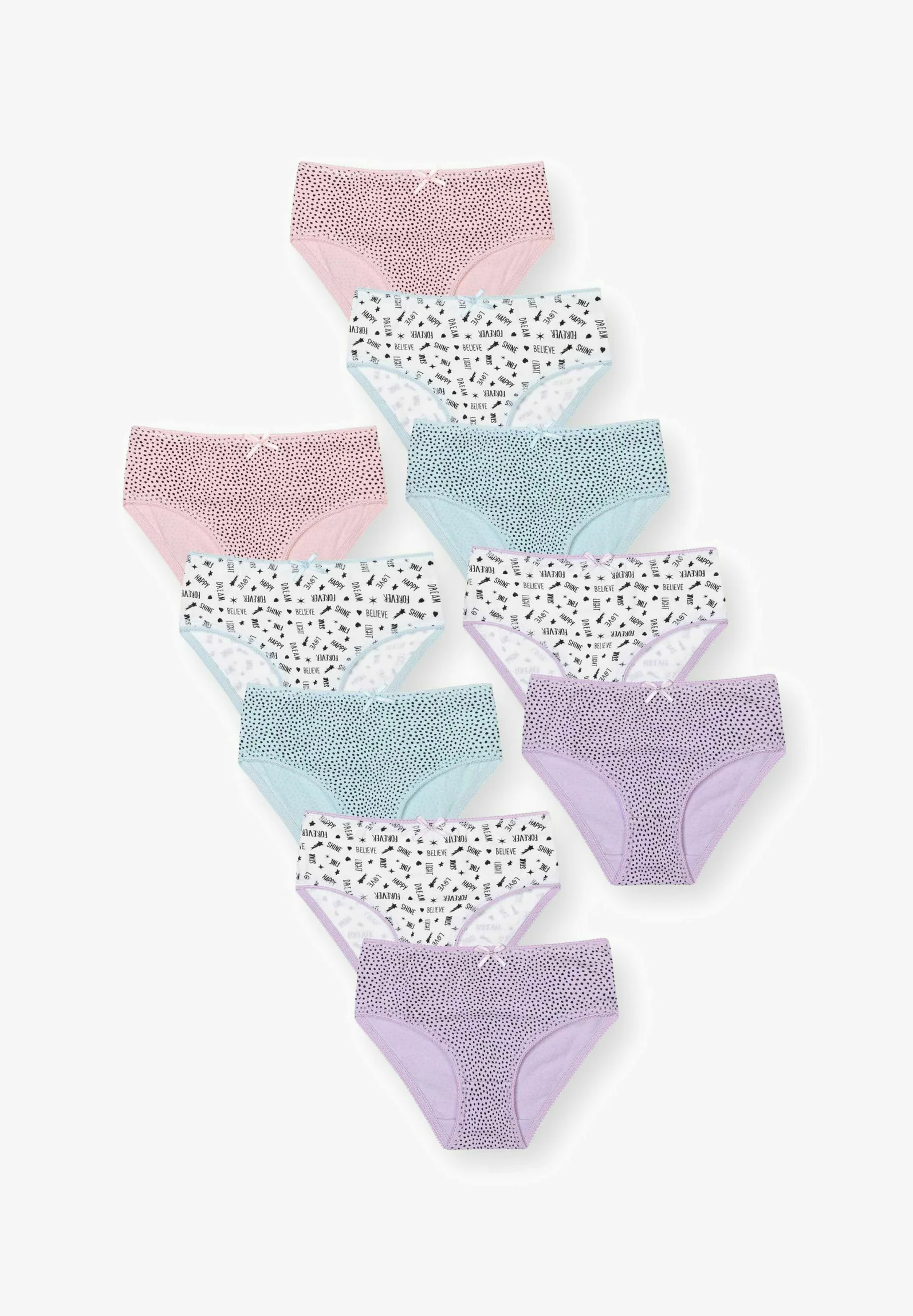 MINOTI PACK DE 10 BRAGUITAS - Braguitas