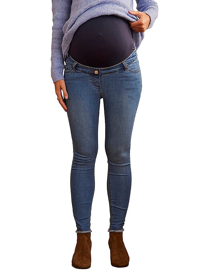 vertbaudet Umstandsjeans - Slim fit - in Blau günstig kaufen 40