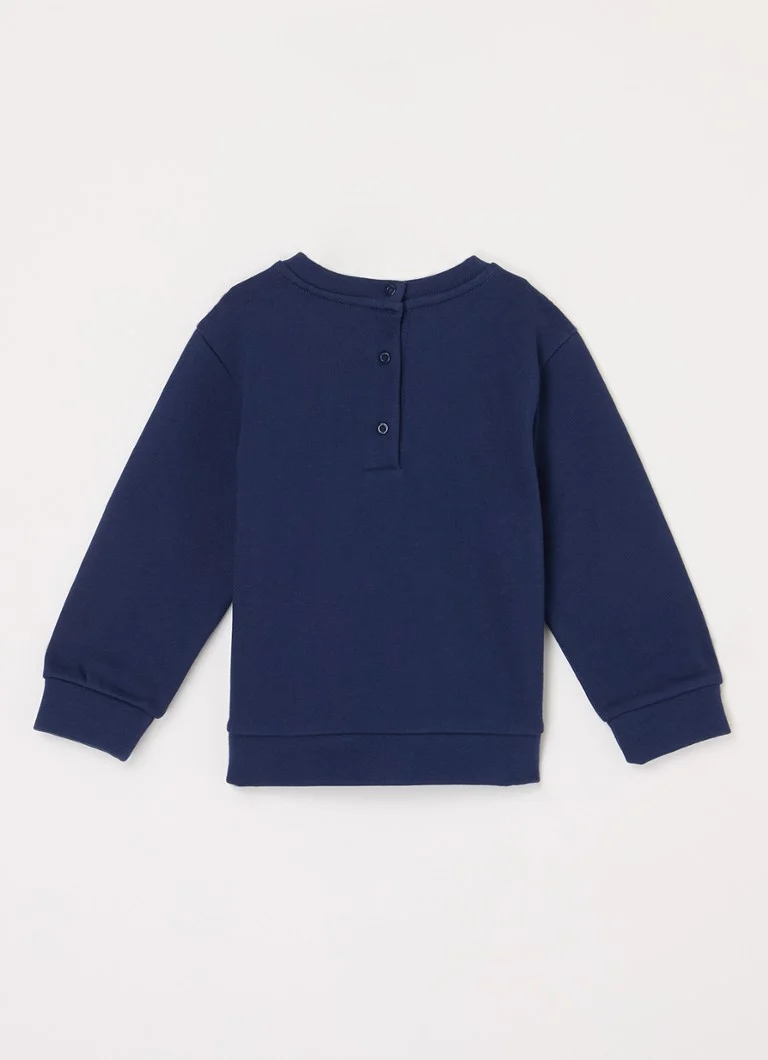 Fendi Sweater with flock logo print