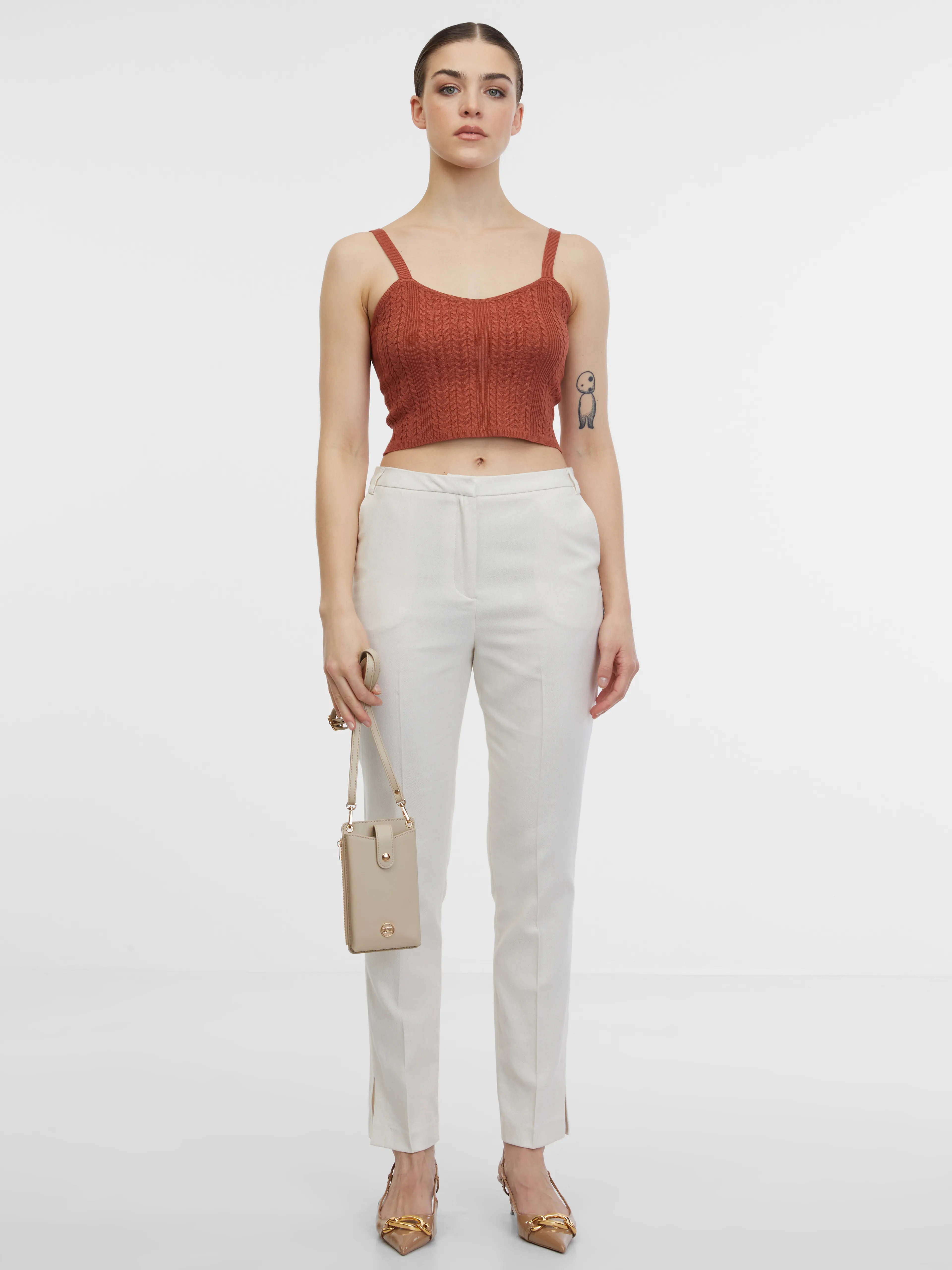 Braunes Damen-Top ORSAY
