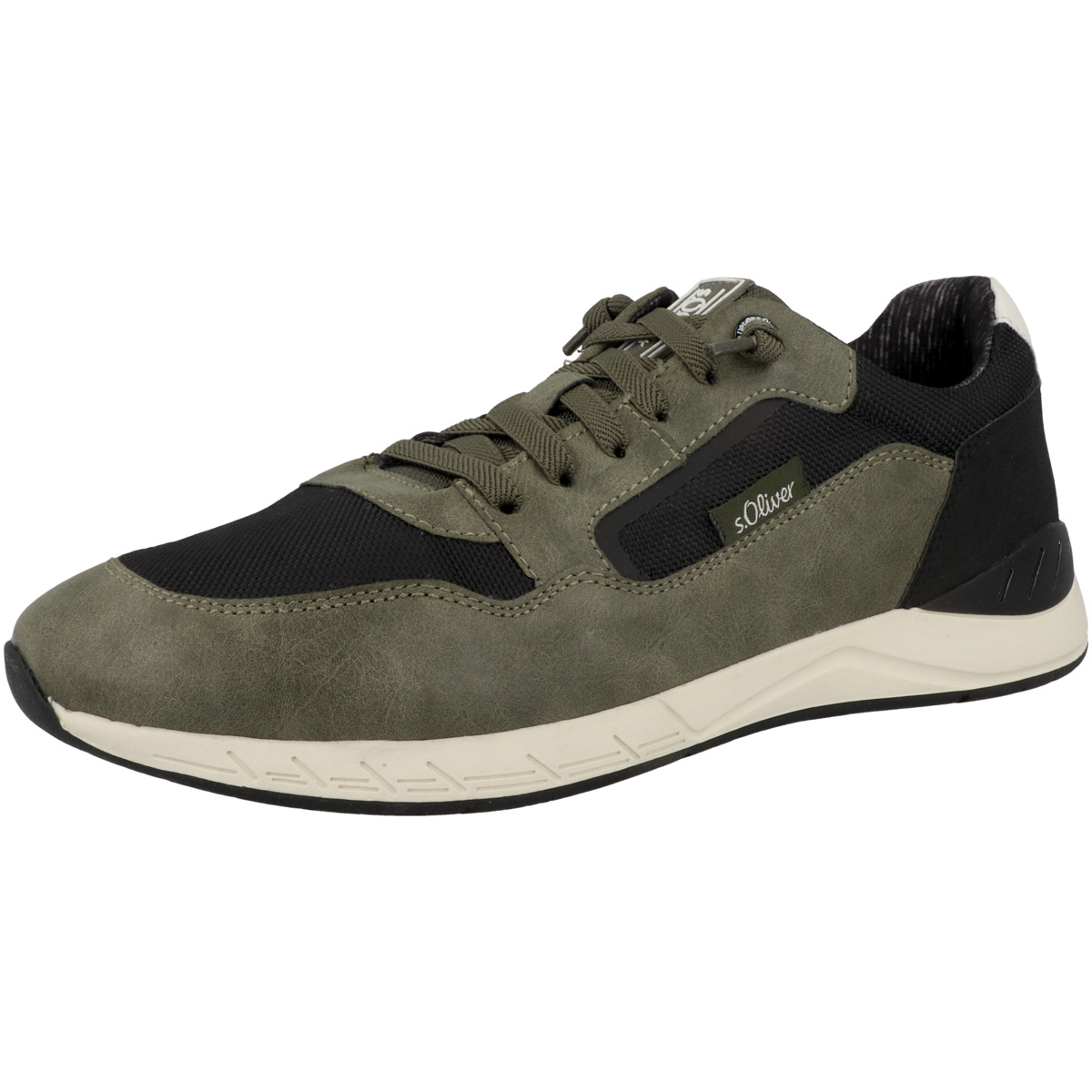 s.Oliver 5-13639-30 Sneaker Low dunkelgruen