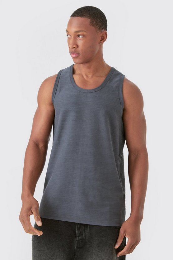 Gestreiftes Jacquard-Tanktop