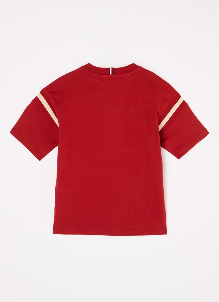 Tricou Tommy Hilfiger cu logo brodat