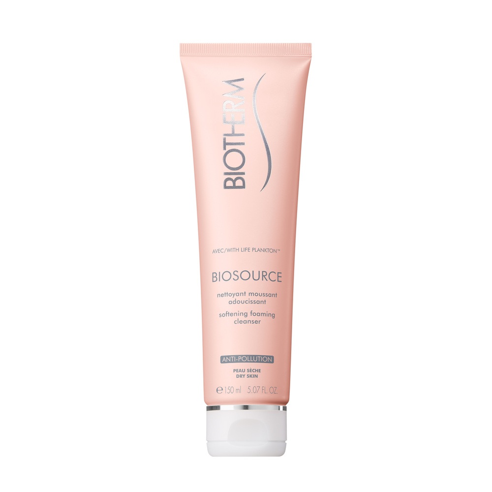 Biotherm Biosource Mousse nettoyante hydra-minérale exfoliante et tonifiante - Peaux sèches