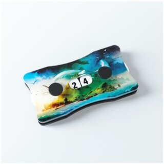 Gamegenic Life Counters Double Dials - Island