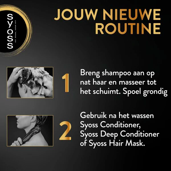 Syoss Intense Curls Deep Caring Shampoo 440ml