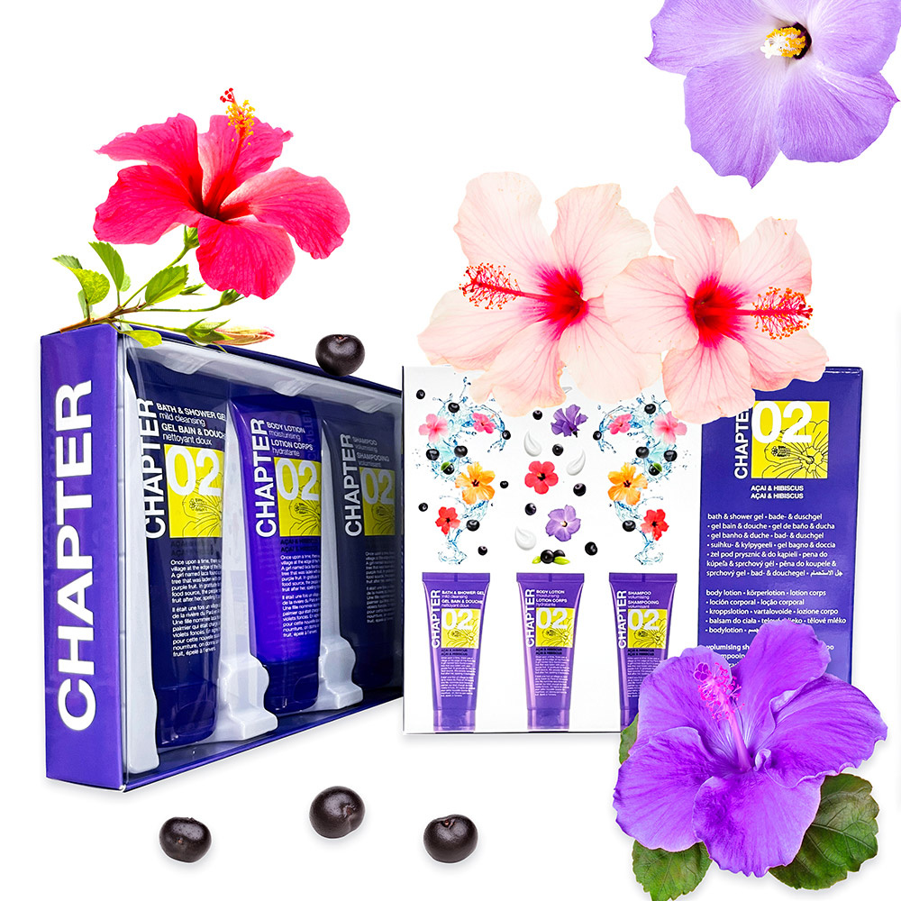 mades cosmetics CHAPTER 02 coffret bain gel & douche| lotion pour le corps |shampoing