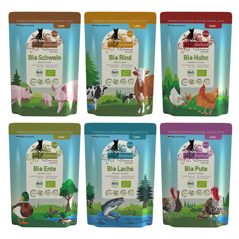 Probierpaket catz finefood Bio zu TOP-Preisen
