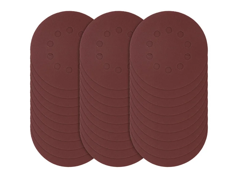 Conjunto de lixa multisuporte Ponceuse de 30 papéis PARKSIDE®